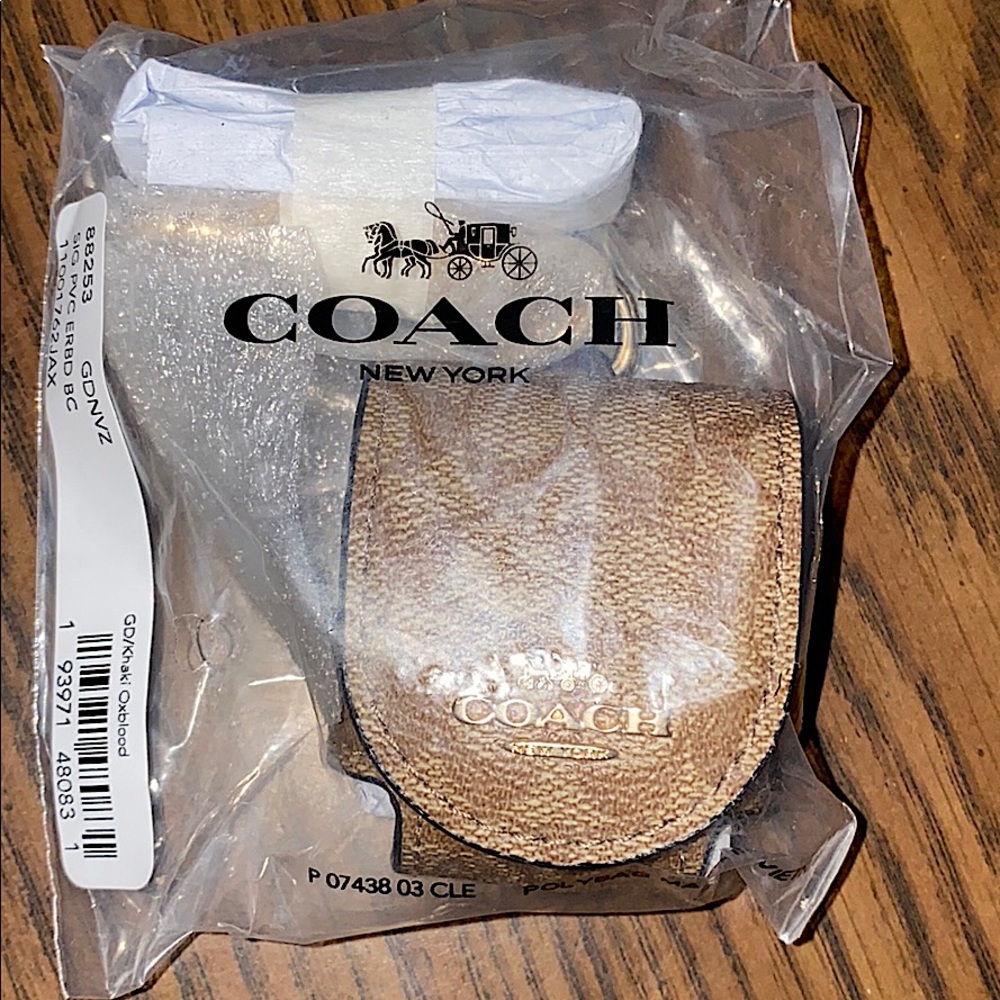 Coach AirPod case